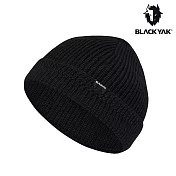 【BLACKYAK】FISHERMAN編織保暖帽 M 黑色-58
