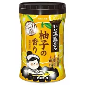 日本【白元】溫泉入浴劑 660g 柚香