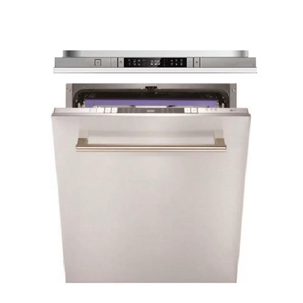 GlemGas 全嵌洗碗機60cm滑動門設計 GWQ7713R (跨區費另計)電壓 220V/60Hz 白