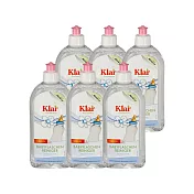 《德國Klar》嬰兒奶瓶清潔劑 500ml*6入