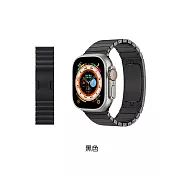 HOTGO Apple Watch 金屬鏈式錶帶 黑色