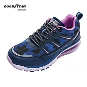 【GOODYEAR 固特異】動能-緩震運動鞋/女 透氣 機能鞋墊 耐磨 藍紫(GAWR22806) JP24.5 藍紫