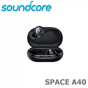 Soundcore Space A40 SGS認證 自適應降噪 50小時長續航 主動降噪藍芽真無線耳機 公司貨保固2年 曜石黑