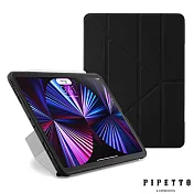 PIPETTO Origami iPad Pro 11吋(202~2018) TPU多角度多功能保護套-黑色