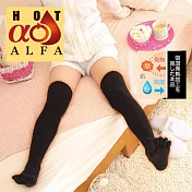 日本 SUNFAMILY  發熱保暖舒緩保濕五趾襪 黑色