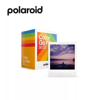 Polaroid Go 彩色白框雙包裝相紙–雙入裝(DGF1) 2入