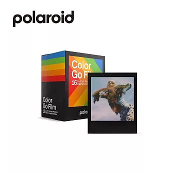 Polaroid Go彩色黑框雙包裝相紙 2盒4入裝 (DGF2)