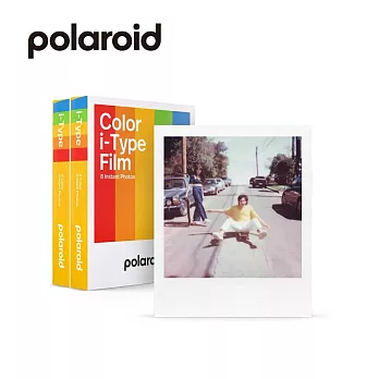 Polaroid i-Type 彩色白框雙包裝相紙 (DIF6)