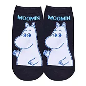 【ONEDER 旺達棉品】MOOMIN 直版襪 女襪 短襪  台灣製棉襪 嚕嚕米直版襪 MO-A501