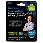 【AirTamer】細化負離子迅速淨化一公尺空氣(A320專用替換碳纖維毛刷黑色) 黑色
