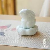 【陸寶LOHAS】悅兔茶寵套組 茶席之寵 亦可用於點香　 青瓷冰裂