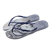 Havaianas 拖鞋 Slim Princess Flip Flop 女鞋 灰藍 迪士尼 灰姑娘 仙杜瑞拉 夾腳拖 41350459057W