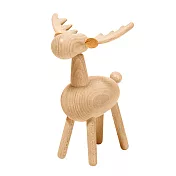 《PHILIPPI》櫸木麋鹿擺飾(13cm) | 療癒小物 裝飾品 家飾
