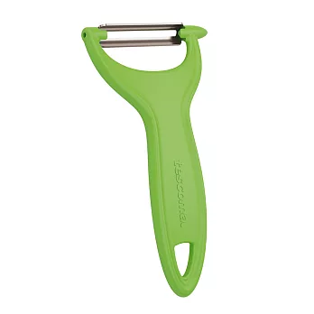 《tescoma》PrestoY型削皮刀(綠) | 水果蔬果刨皮刀 去皮刀 果皮削皮器