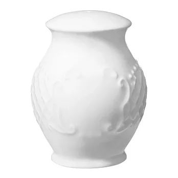 《VEGA》單孔白瓷調味罐(雕花) | 調味瓶