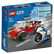 樂高LEGO 城市系列 - LT60392 警察摩托車飛車追逐