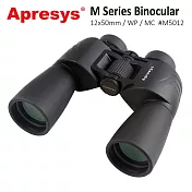 【美國 Apresys 艾普瑞】M Series 12x50mm 大口徑防水型高倍雙筒望遠鏡 M5012 (公司貨)