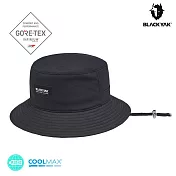 【BLACKYAK】GTX INFINIUM漁夫帽 S 黑色-56cm