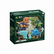 【Party World】恐龍組裝玩具驚喜盒 6610-4 恐龍玩具禮盒