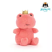 英國 JELLYCAT 12cm 青蛙公主 (粉) Crowning Croaker Pink