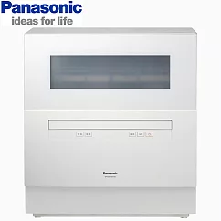 Panasonic國際牌6人份桌上型洗碗機NP─TH4WHR1TW 白