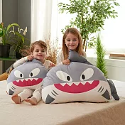 [韓國Hello HiZoo] 手工製動物夥伴防蟎抗菌兒童枕/透氣枕/護脊/護頸枕-大款 天王鯊