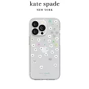 【Kate Spade】iPhone 14系列 精品手機殼 幻彩小花 iPhone 14 Plus
