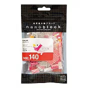 【日本 Kawada 河田】Nanoblock 迷你積木-粉紅鳳頭鸚鵡 NBC-140
