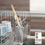 【家事問屋】日本製304不鏽鋼餐三格餐具瀝水收納架