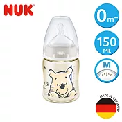 德國NUK-迪士尼寬口徑PPSU感溫奶瓶150mL-1號M (顏色隨機)