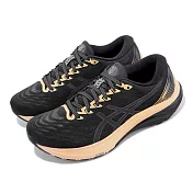 Asics 慢跑鞋 GT-2000 11 Lite-Show 女鞋 黑 奶油黃 路跑 夜光 運動鞋 1012B536001 23.5cm BLACK/GRAPHITE GREY