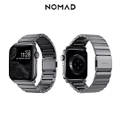 美國NOMAD Apple Watch 超輕量鋁金屬錶帶-49/45/44/42mm- 太空灰