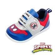 【Marvel 漫威】蜘蛛人 SPIDEY童電燈運動鞋 / MNKX24596 15 藍