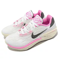 Nike 籃球鞋 Air Zoom G.T. Cut 2 EP 白 粉紅 男鞋 氣墊 實戰鞋 FD9905─101