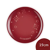 Le Creuset 星塵之光系列 圓形淺盤 19cm 樹莓