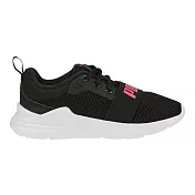 PUMA Wired Run PS 中童鞋跑步鞋-黑粉-37421620 20 黑色
