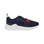 PUMA  Wired Run PS 中童鞋跑步鞋-藍橘-37421621 20 藍色