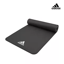 Adidas 輕量波紋瑜珈墊─8mm 經典黑