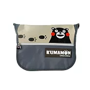 【KUMAMON】熊本熊 腳印 側背包 (大)