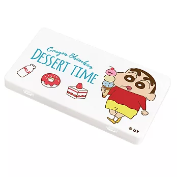 【Shinchan 蠟筆小新】隨身口罩收納盒 小新 口罩收納 收納盒 (184*104*15mm) 美味甜品