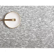 【chilewich】Metallic Lace 金屬蕾絲餐墊 銀色長方形