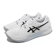 Asics 網球鞋 GEL-Resolution 9 男鞋 白 黑 亞瑟士 緩震 運動鞋 1041A330100