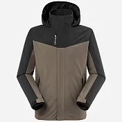 LAFUMA  JAIPUR GTX 二件式 男防水保暖刷毛外套-黑棕-LFV117927302 M 黑色