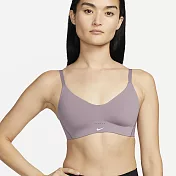 Nike Dri-FIT Alate 輕度支撐型 女運動內衣-紫-DM0527501 4 紫色