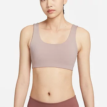 Nike Alate All U 輕度支撐型 女運動內衣-粉-FB3240272 XL 粉紅色