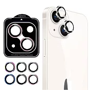 DAPAD for iPhone 13 6.1/13 mini 5.4 雙眼鋁合金鏡頭保護貼【貼膜神器】 銀色
