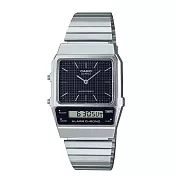CASIO 卡西歐 AQ-800E 簡約復古懷舊雙顯多功能電子鐵手錶 -1A