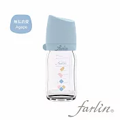 【farlin】城市心旅行寬口玻璃奶瓶160ml_無私的愛