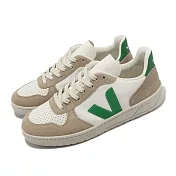 Veja 休閒鞋 V-10 Chromefree Leather 男鞋 棕 綠 法國小白鞋 麂皮 VX0503146B