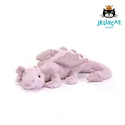 英國 JELLYCAT 30cm 雪龍(薰衣草紫) Lavender Dragon